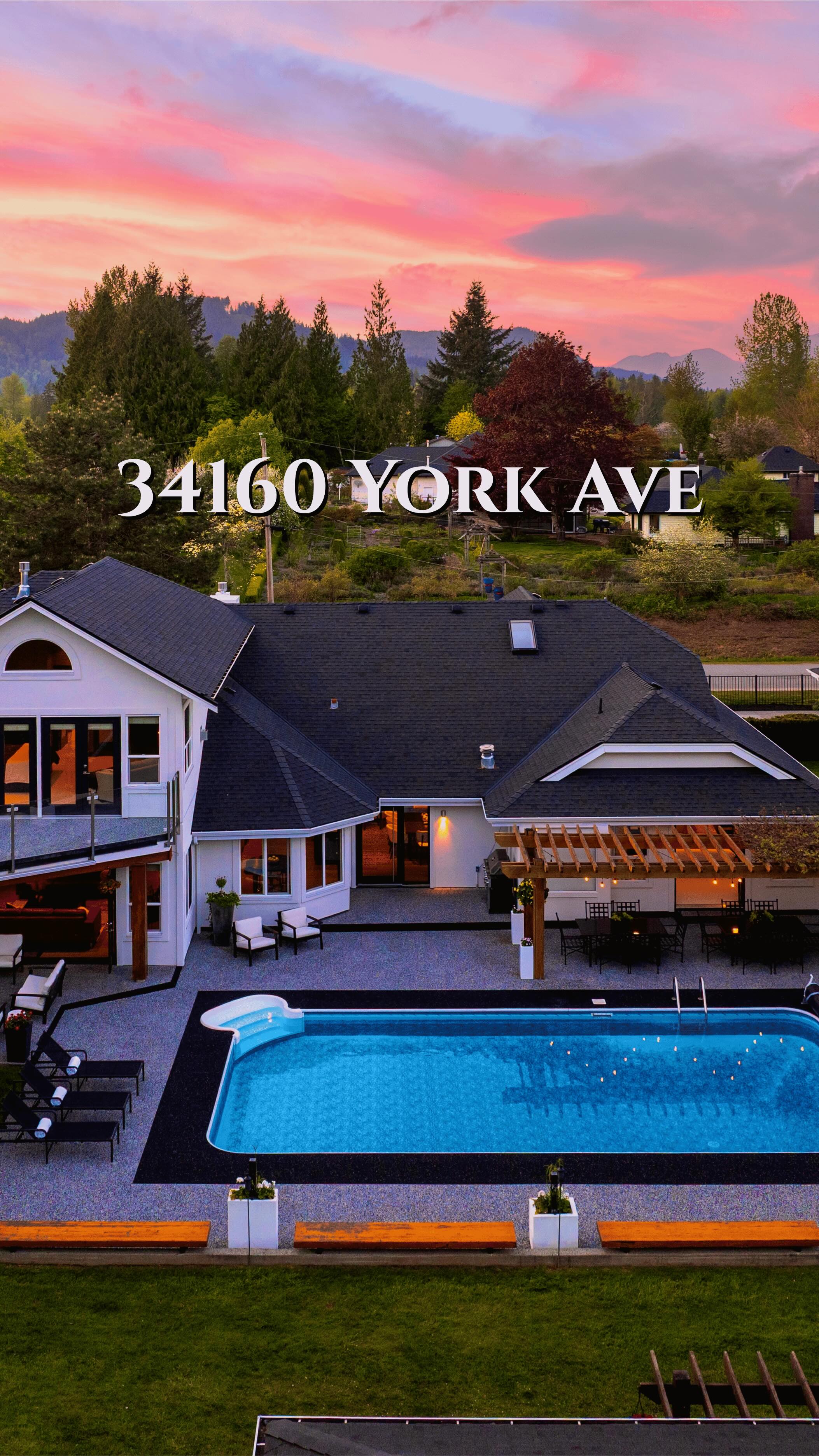 A frame from the 34160 York Avenue property Reel